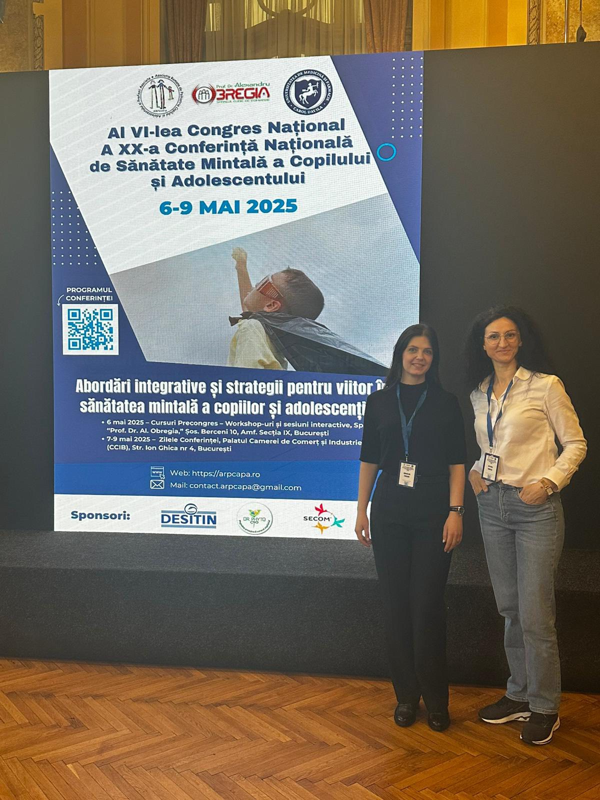Doctors Specialists in Autism Spectrum Disorders (ASD) from IMSP CRRC, participate in the 6th National Congress, organized by ARPCAPA