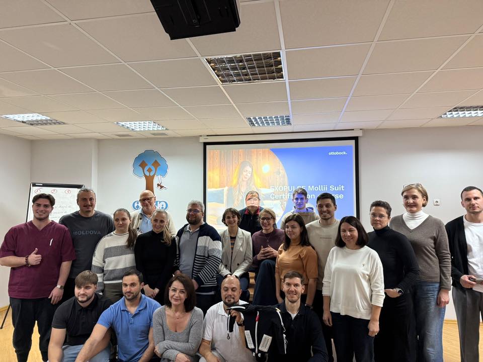 Between November 18-20, within the IMSP CRRC, Training for the use of the Molly Suit was held, OTTOBOCK, Germany