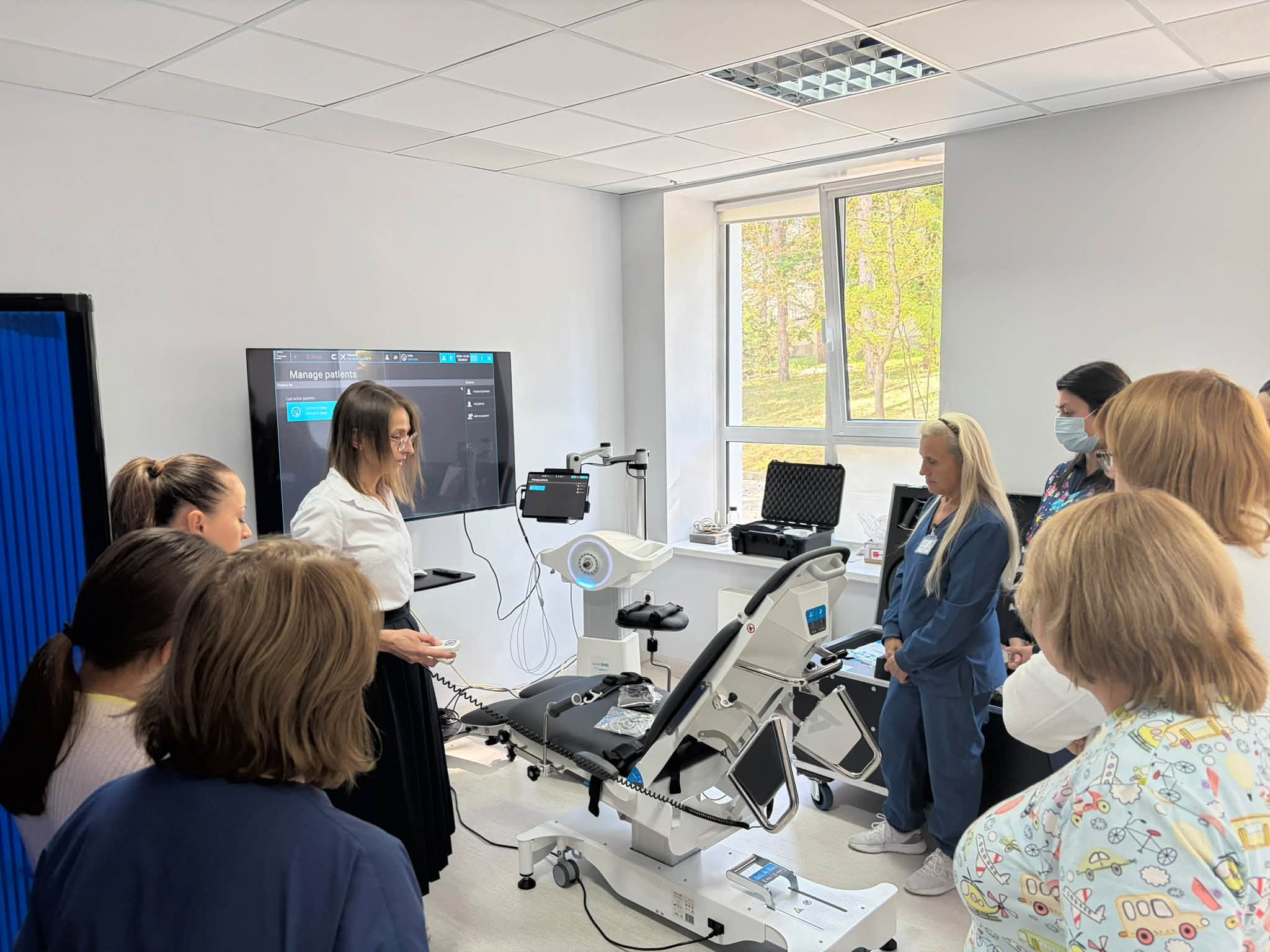 Inovație în reabilitarea pediatrică: robotul Luna EMG, la IMSP CRRC